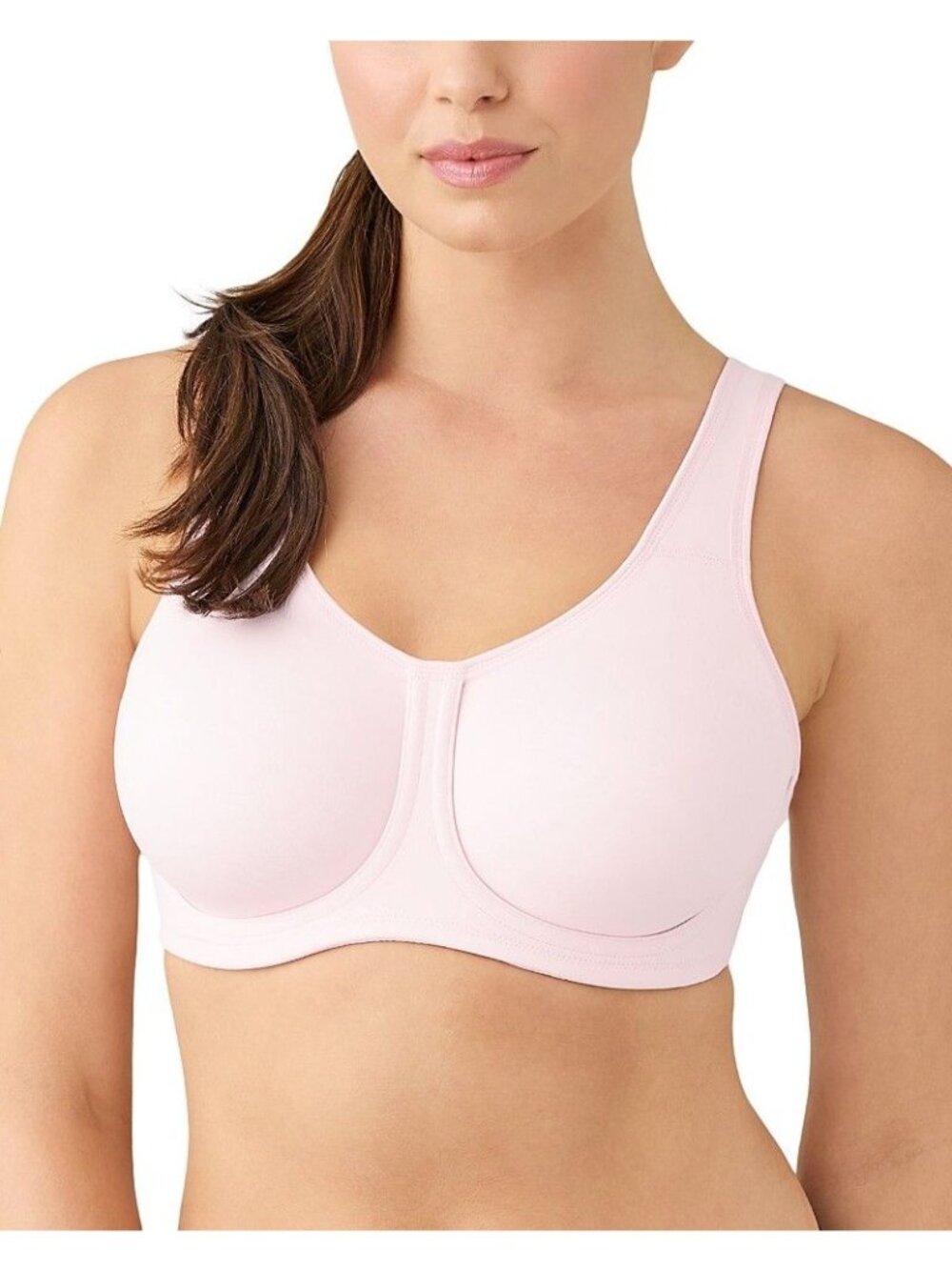 Wacoal Maximum Support Simone Underwire Sports Bra 855170 Pink size 38C